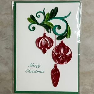 Papyrus x NIQUEA.D Quilling Christmas Card